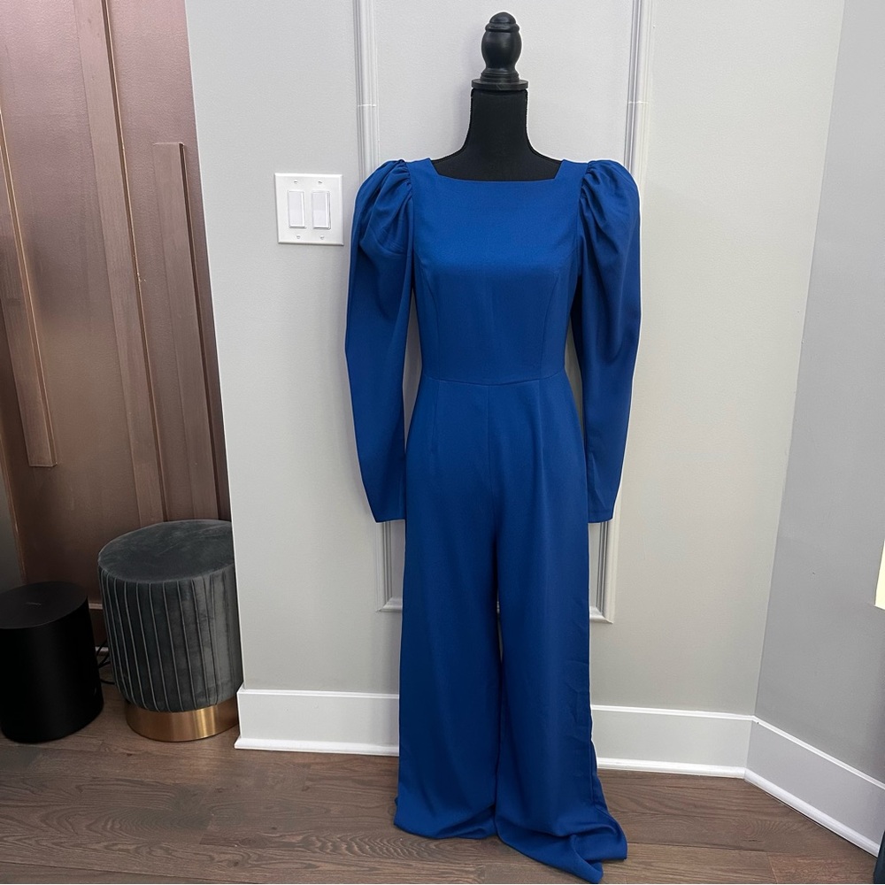 Elegant Blue Jumpsuit